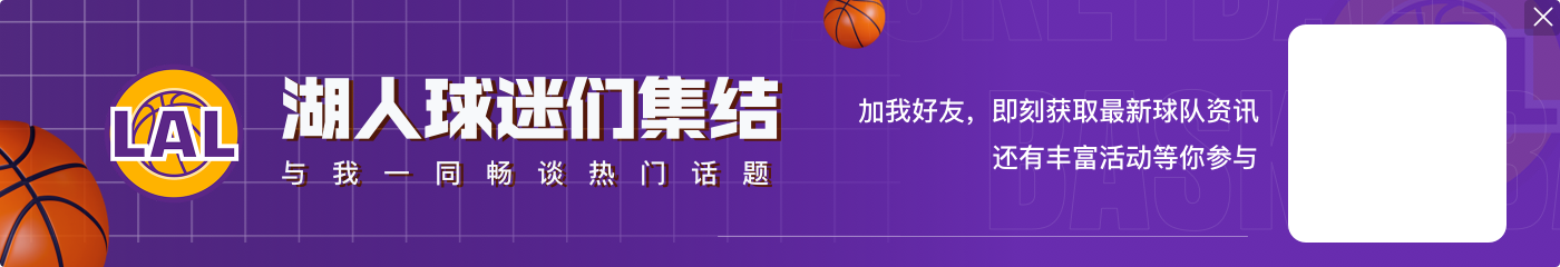 保持不变！湖人首发：拉塞尔、里夫斯、八村塁、詹姆斯、浓眉